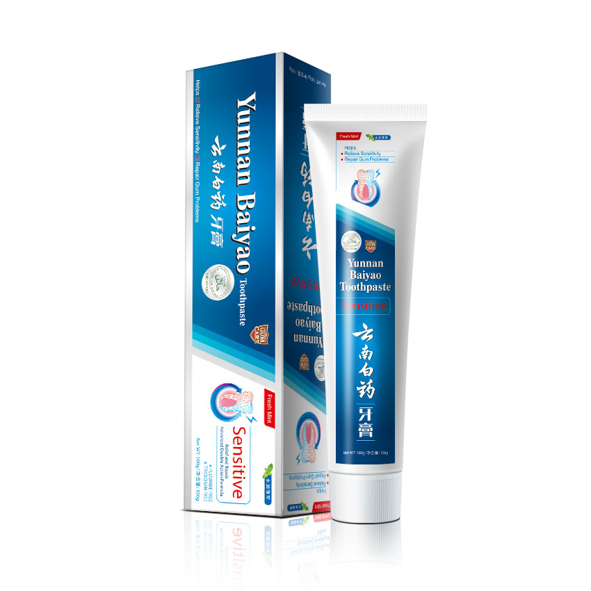 Yunnan Baiyao Sensitive Toothpaste (100g)